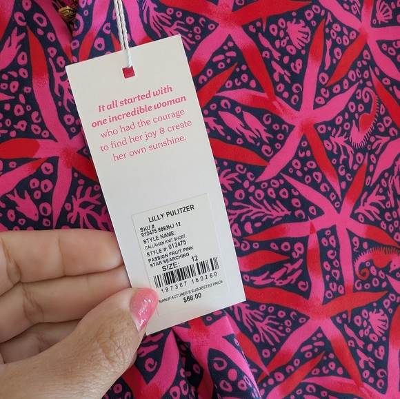 Lilly Pulitzer Callahan Knit Shorts - Picture 4 of 4